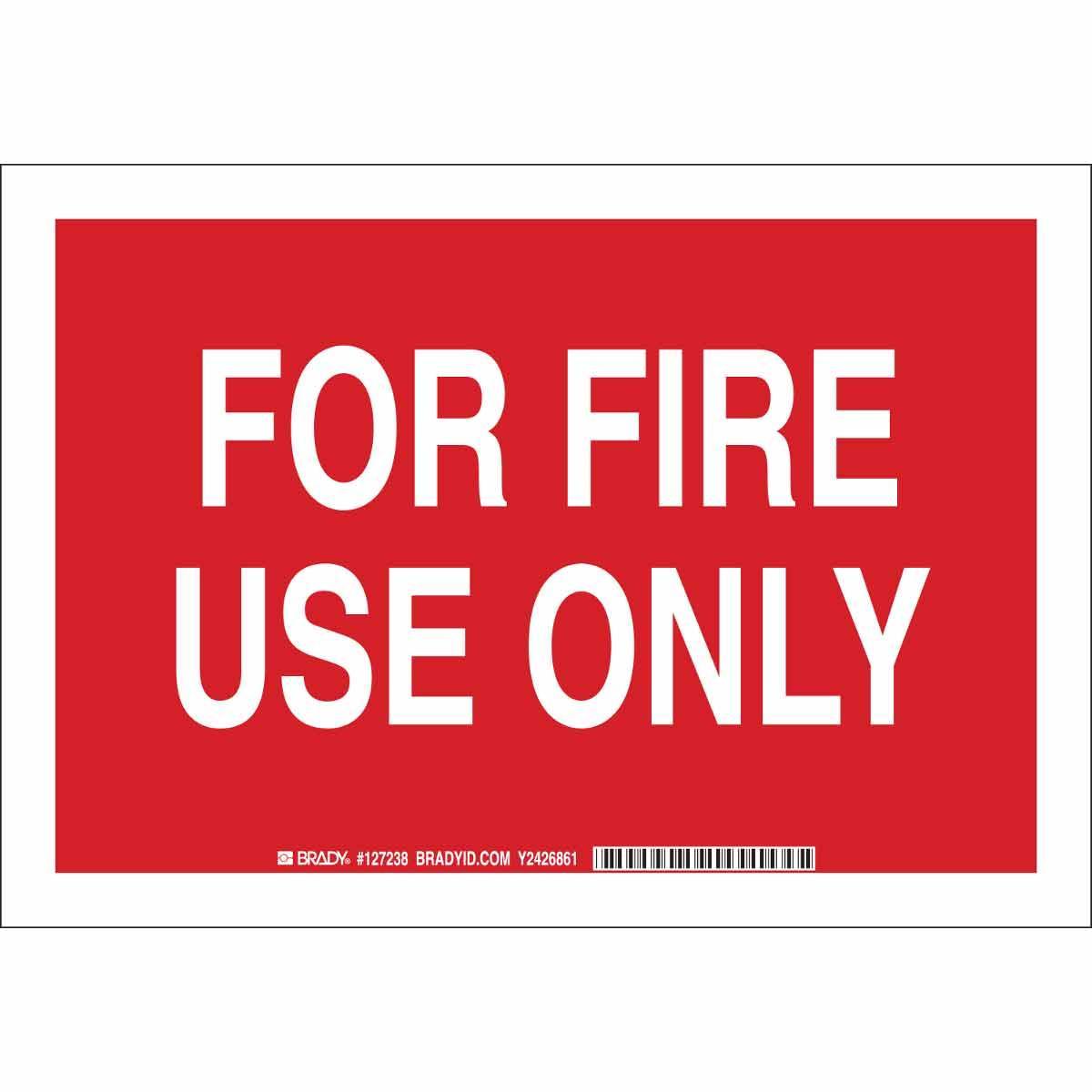 Brady® 127241 Fire, Emergency, Exit & First Aid Signs