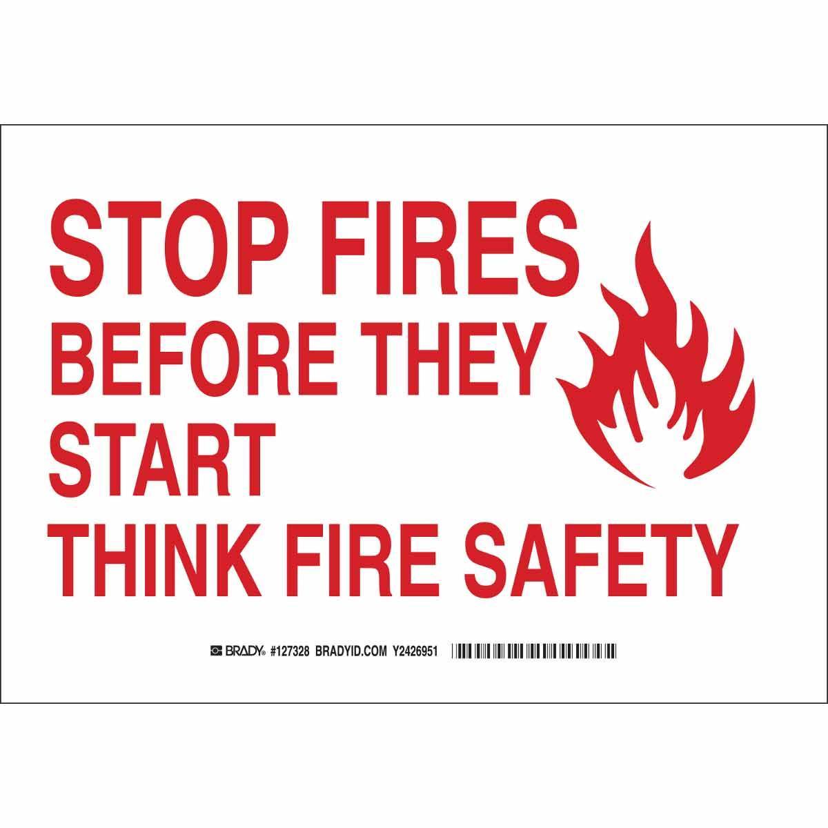 Brady® 127331 Fire, Emergency, Exit & First Aid Signs