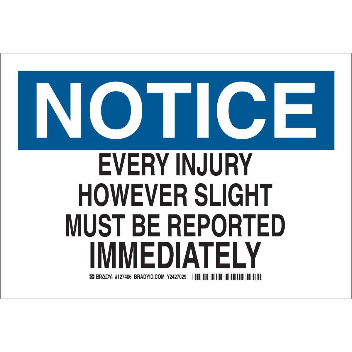 Brady® 127405 Fire, Emergency, Exit & First Aid Signs