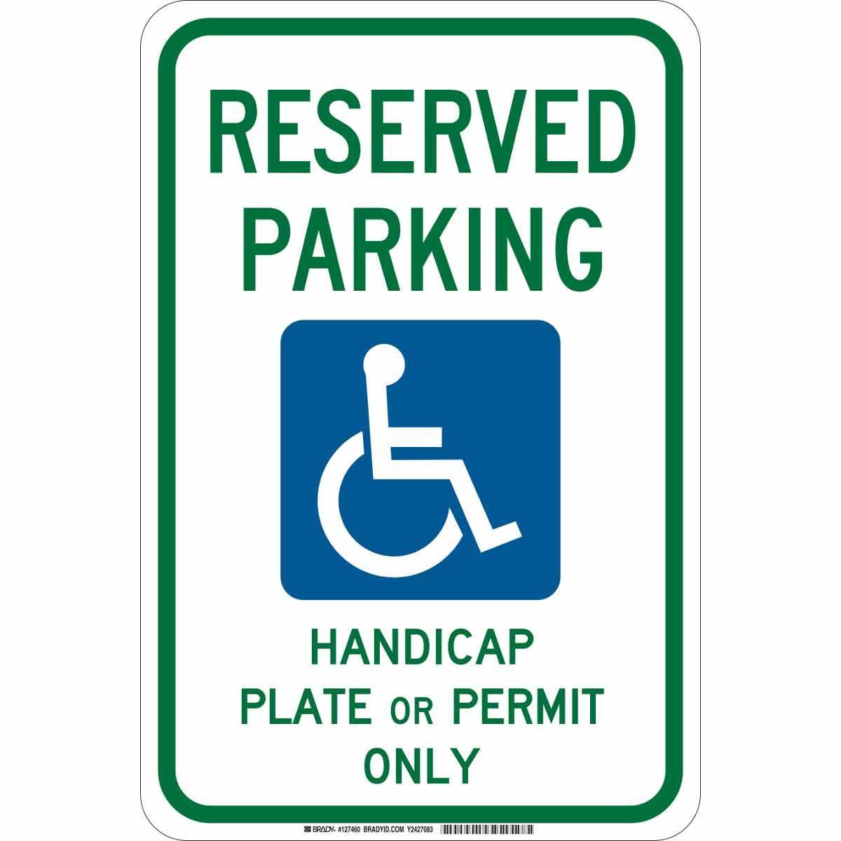 Brady® 127459 Parking & Traffic Signs