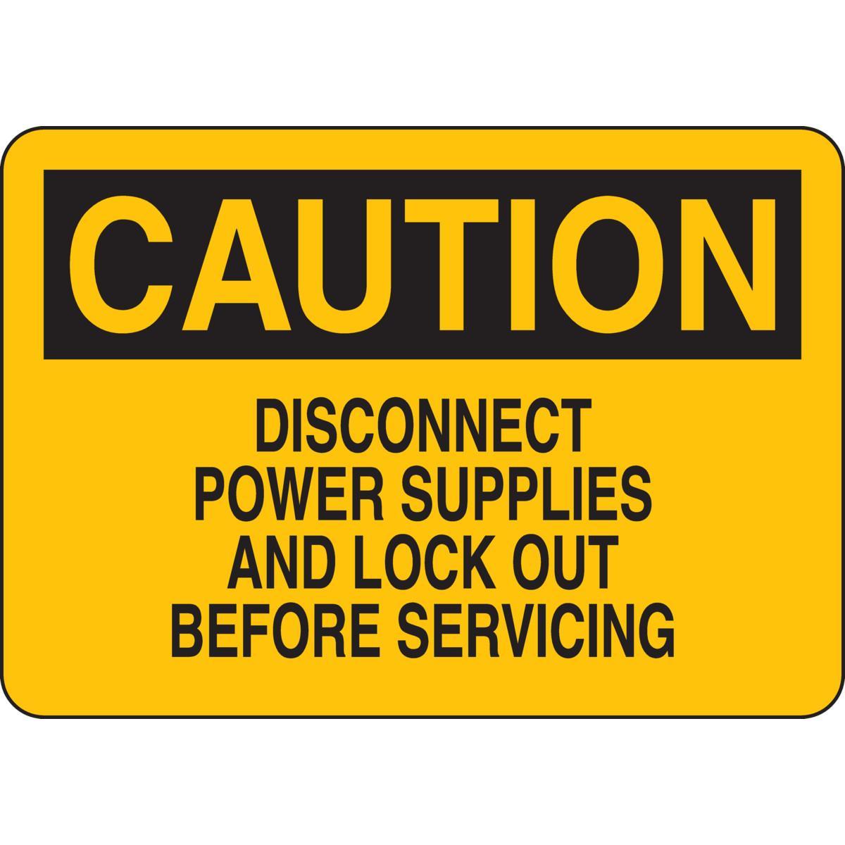 Brady® 127489 Accident Prevention Signs