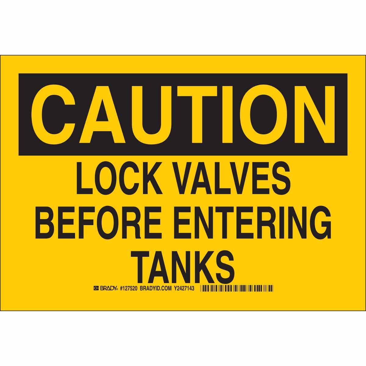 Brady® 127523 Accident Prevention Signs