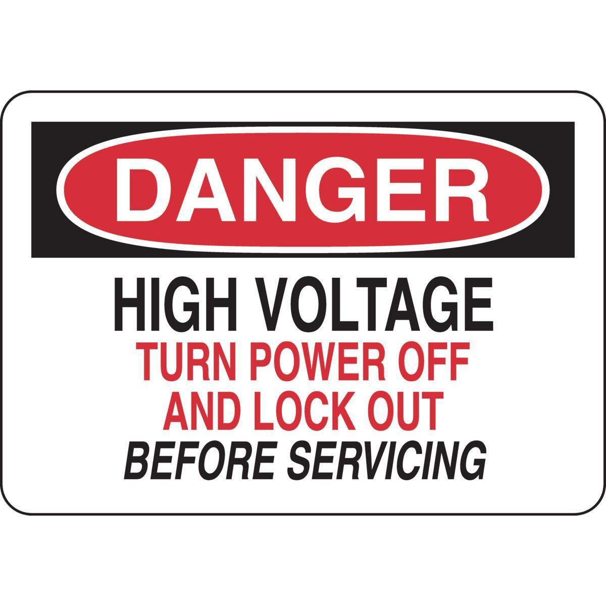 Brady® 127554 Accident Prevention Signs