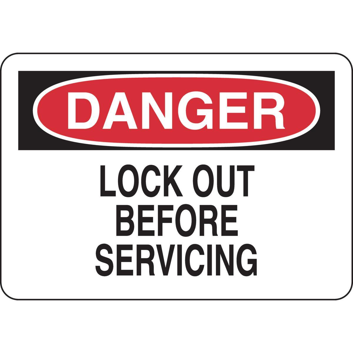 Brady® 127563 Accident Prevention Signs