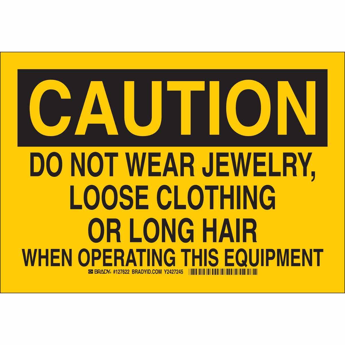 Brady® 127621 Accident Prevention Signs