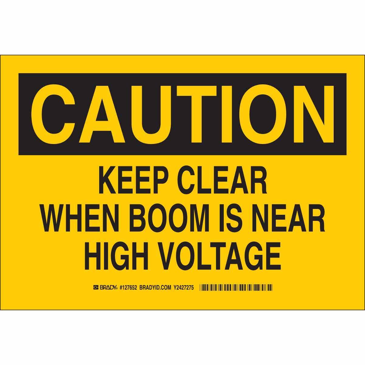 Brady® 127652 Accident Prevention Signs