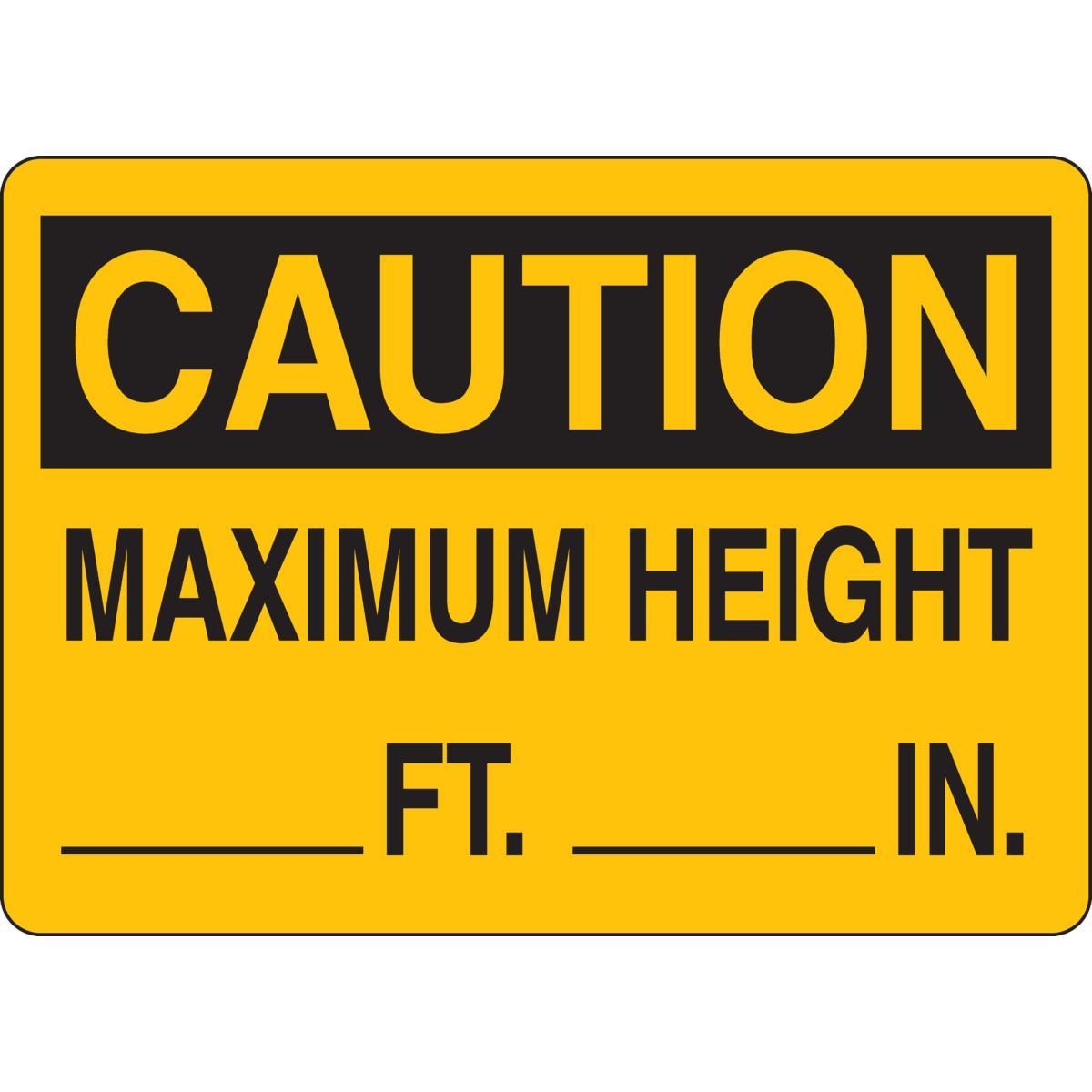 Brady® 127657 Accident Prevention Signs
