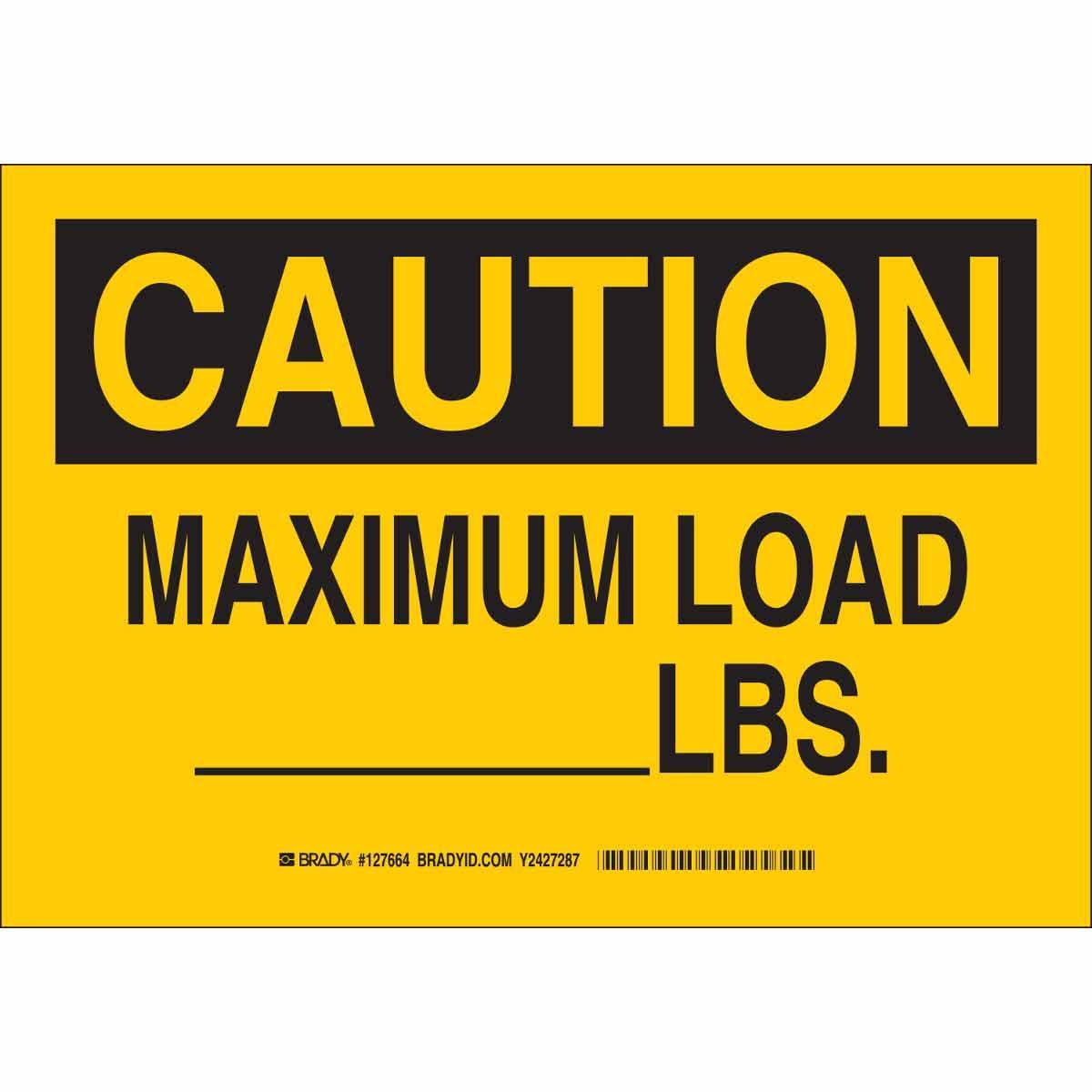 Brady® 127666 Accident Prevention Signs