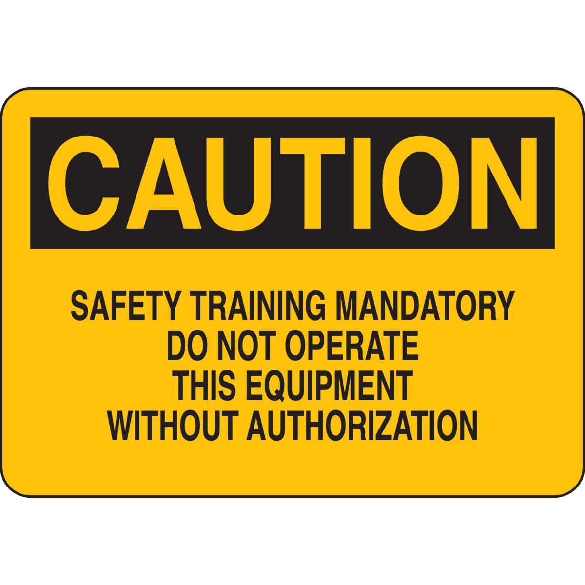 Brady® 127686 Accident Prevention Signs