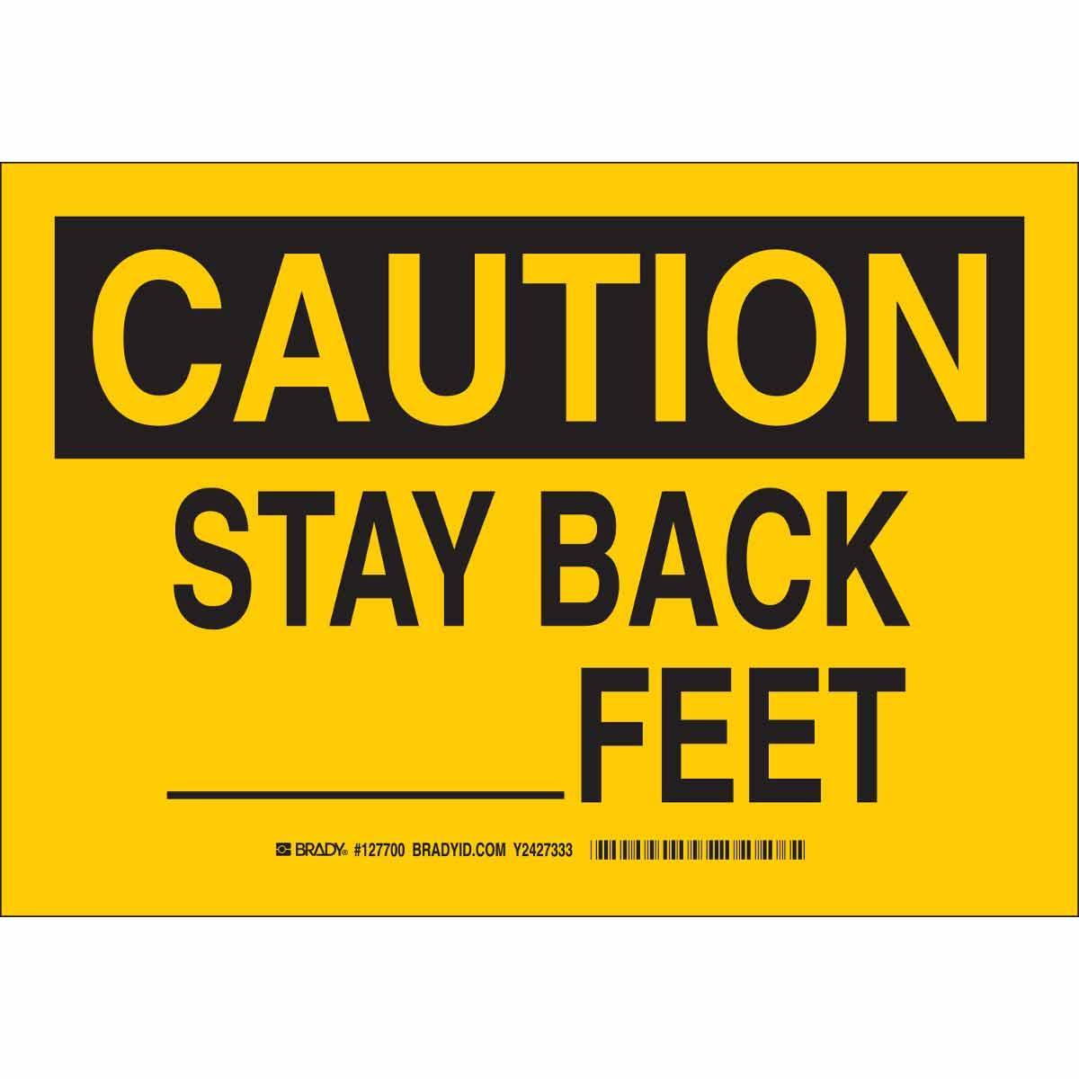 Brady® 127703 Accident Prevention Signs