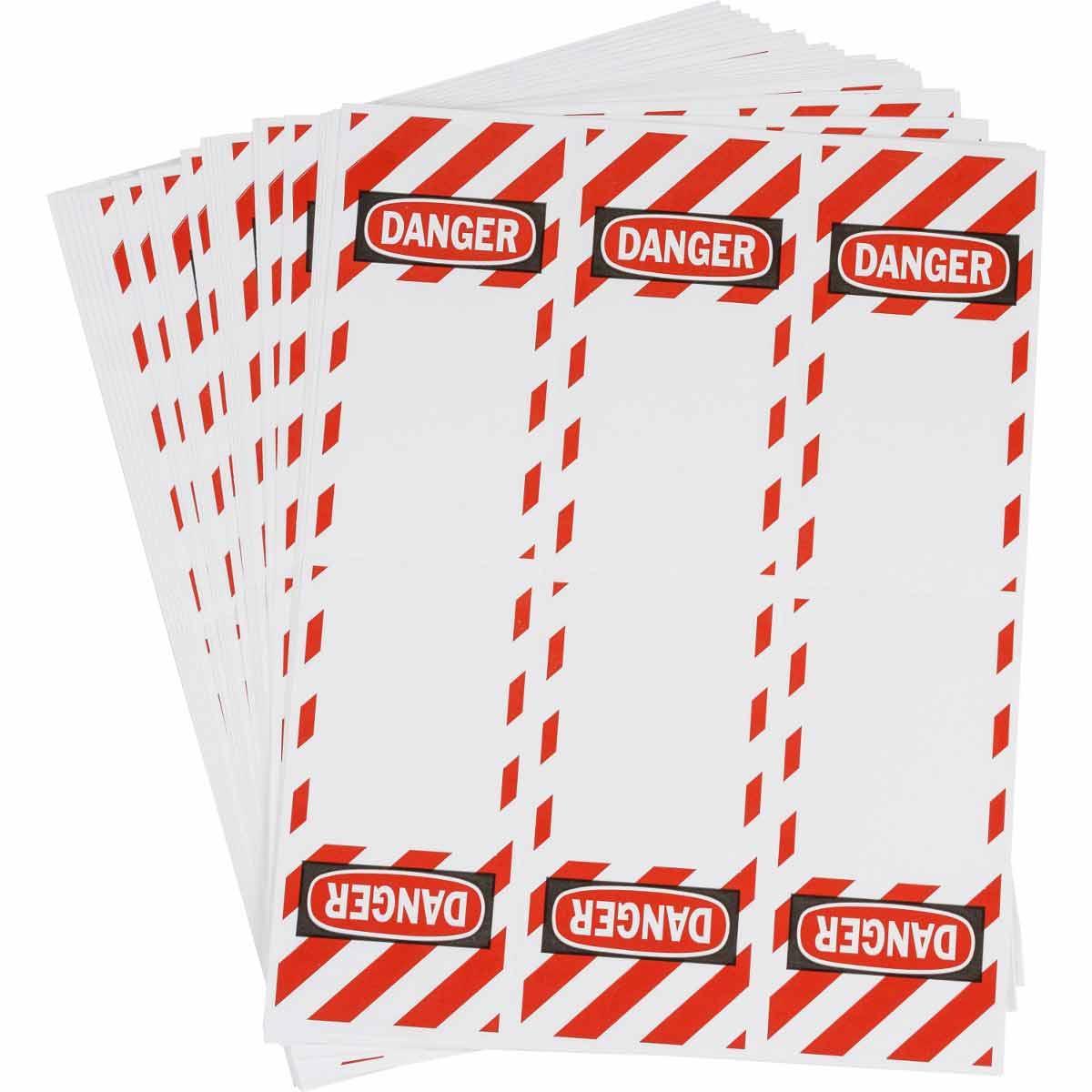 Brady® 12771 Blank Tags & Preprinted Headers
