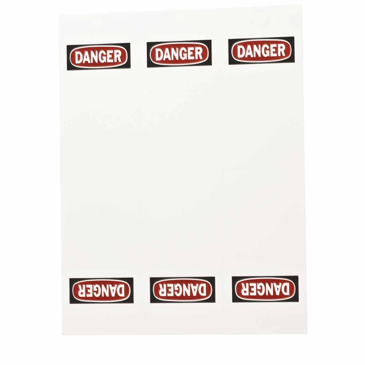 Brady® 12777 Blank Tags & Preprinted Headers