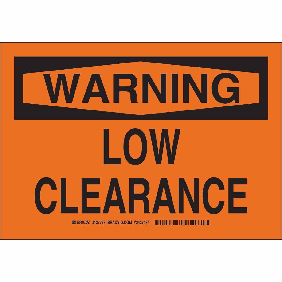 Brady® 127781 Accident Prevention Signs