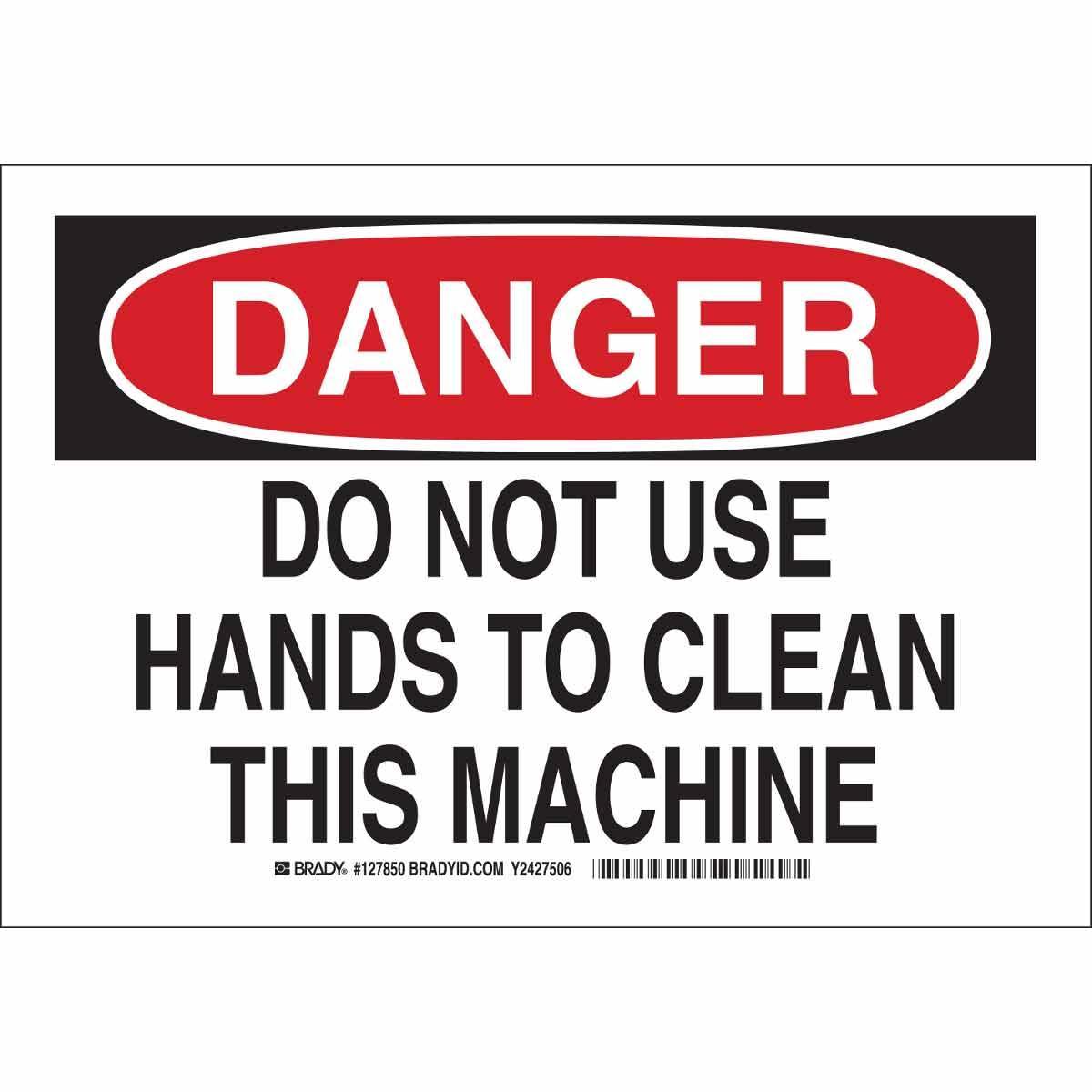 Brady® 127849 Accident Prevention Signs