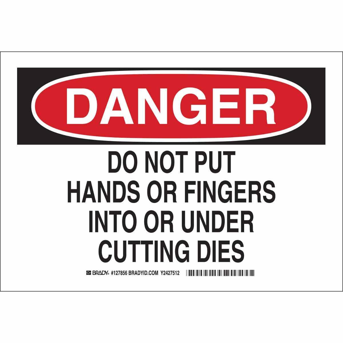 Brady® 127854 Accident Prevention Signs