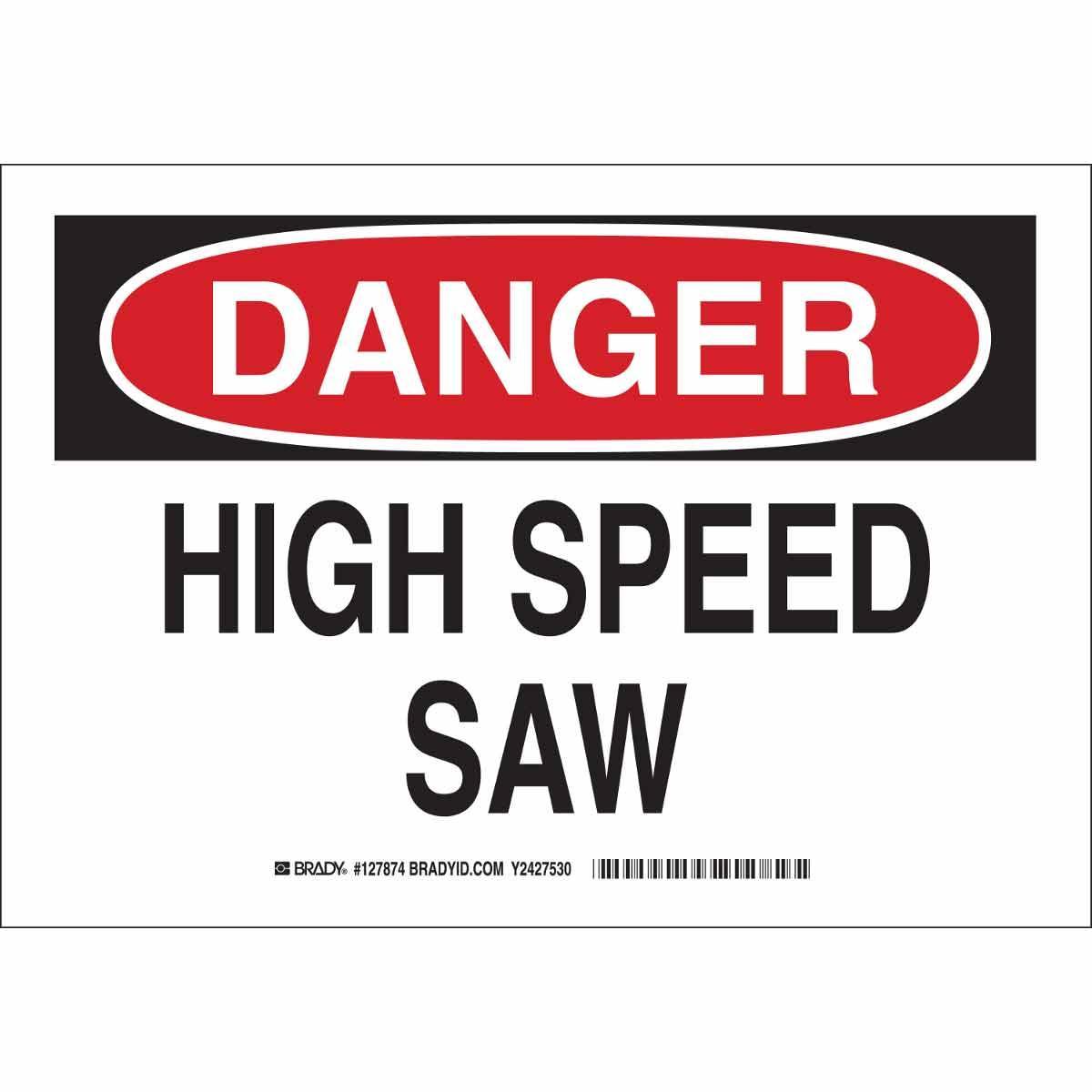 Brady® 127875 Accident Prevention Signs