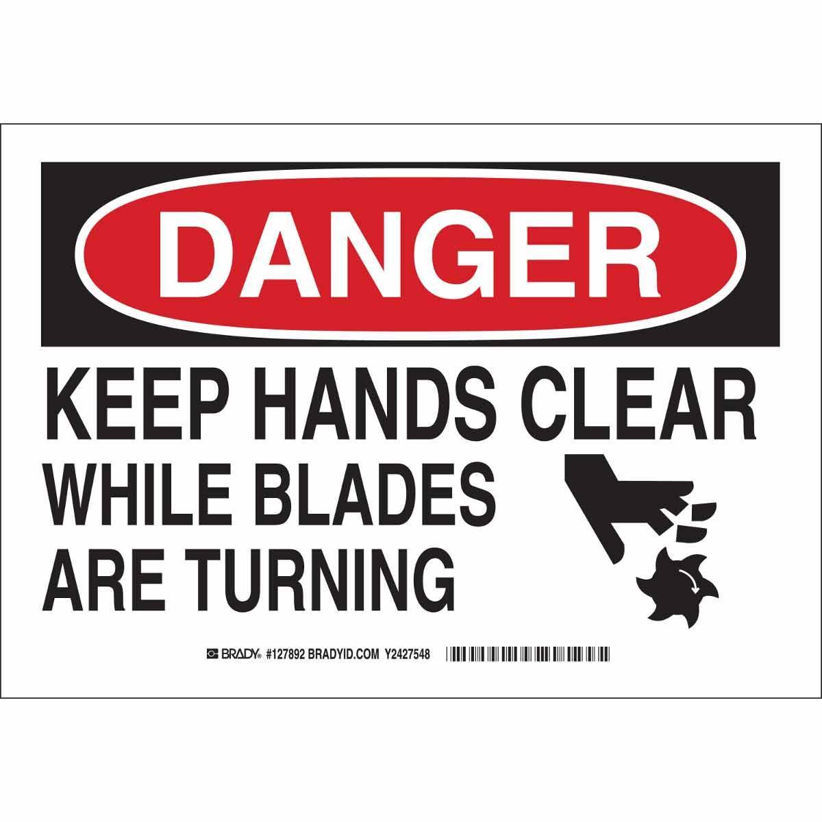 Brady® 127892 Accident Prevention Signs