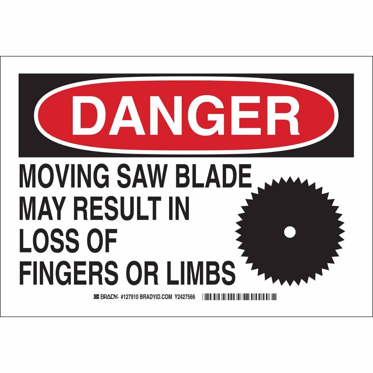 Brady® 127911 Accident Prevention Signs