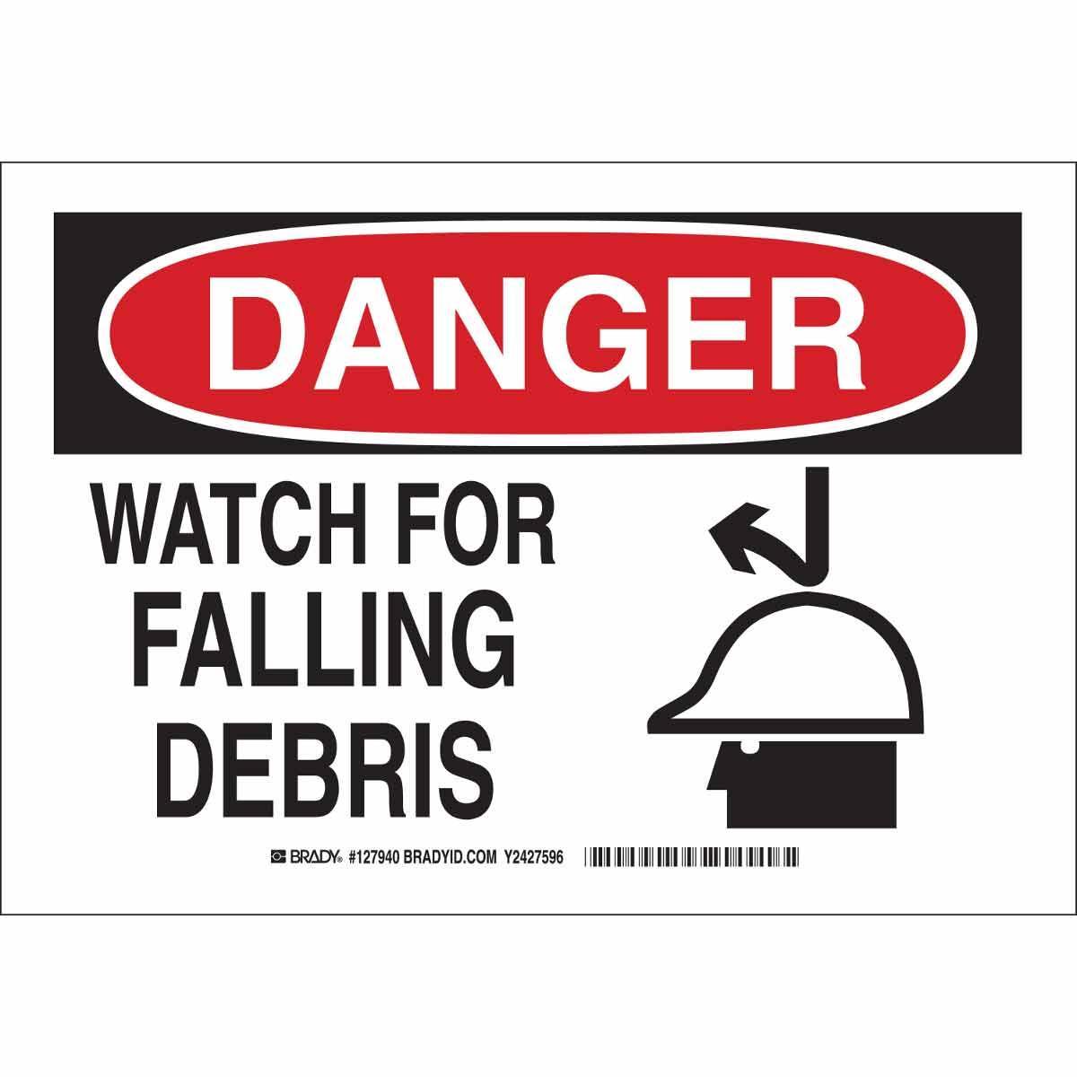 Brady® 127938 Accident Prevention Signs