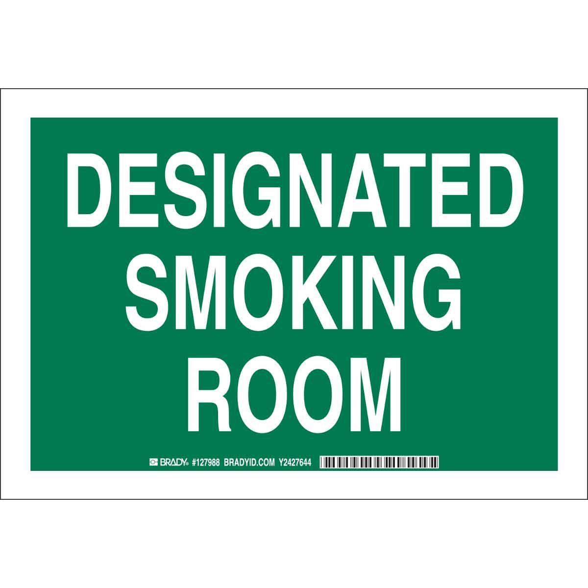 Brady® 127989 No Smoking & Restricted Activity Signs