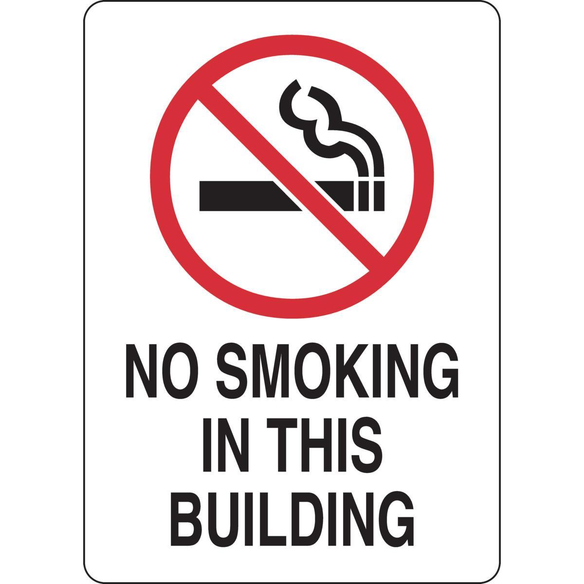 Brady® 127998 No Smoking & Restricted Activity Signs
