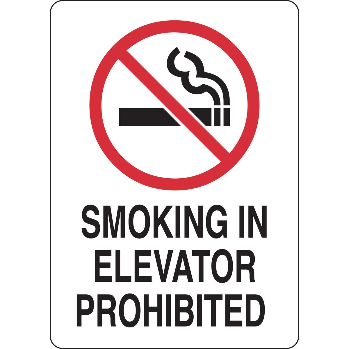 Brady® 128060 No Smoking & Restricted Activity Signs