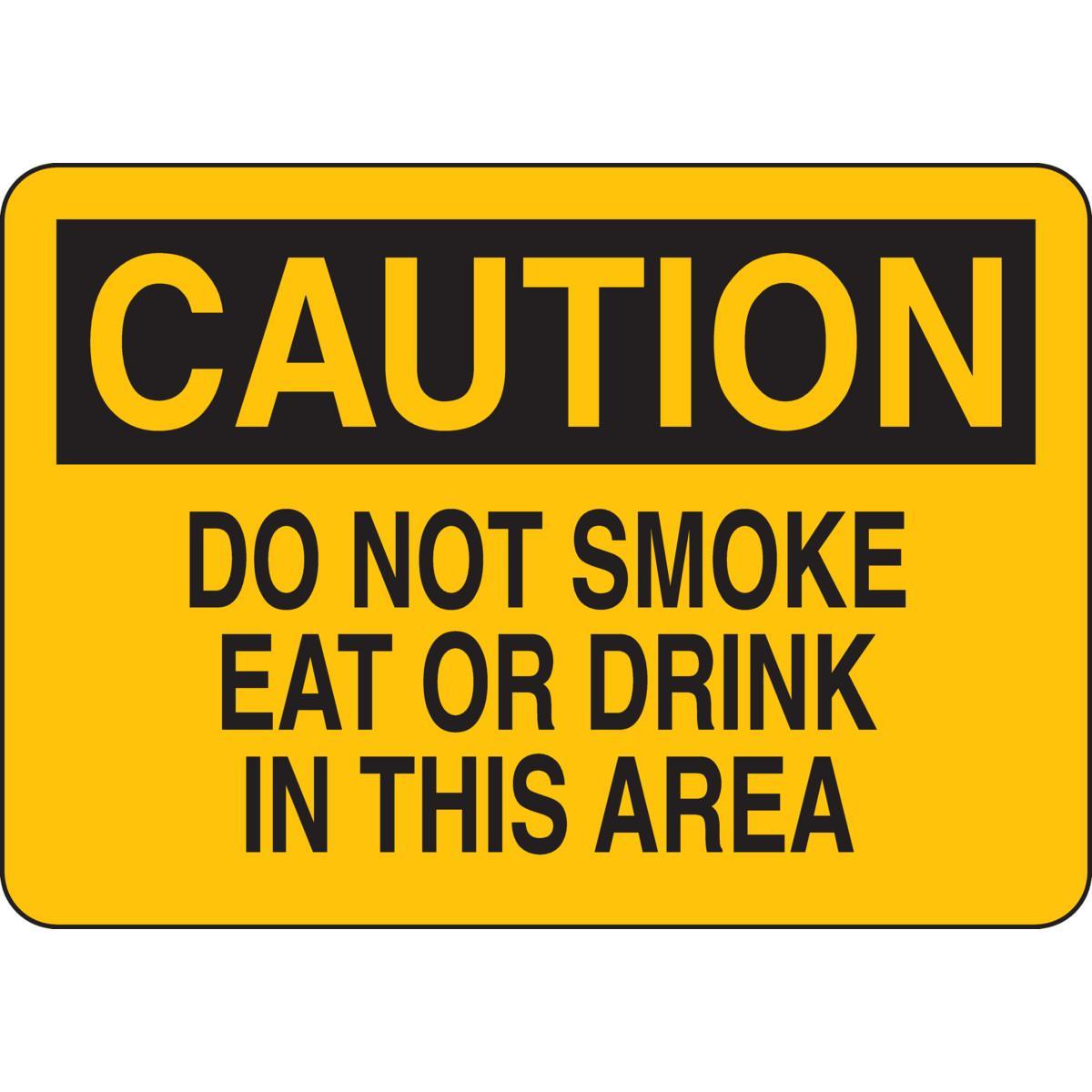 Brady® 128108 No Smoking & Restricted Activity Signs