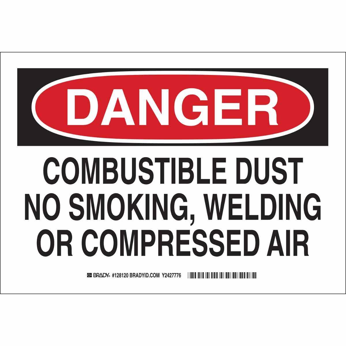Brady® 128122 No Smoking & Restricted Activity Signs