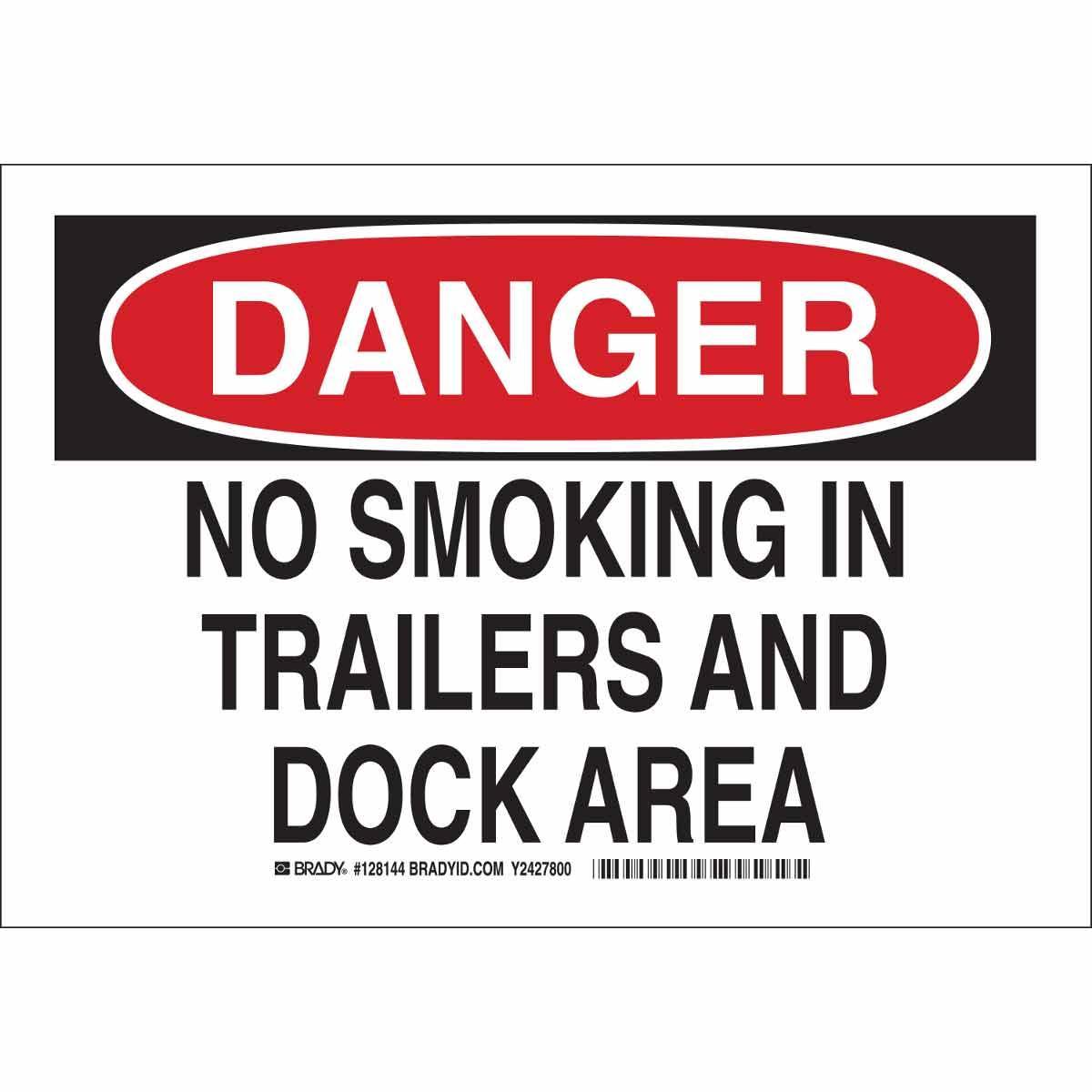 Brady® 128145 No Smoking & Restricted Activity Signs