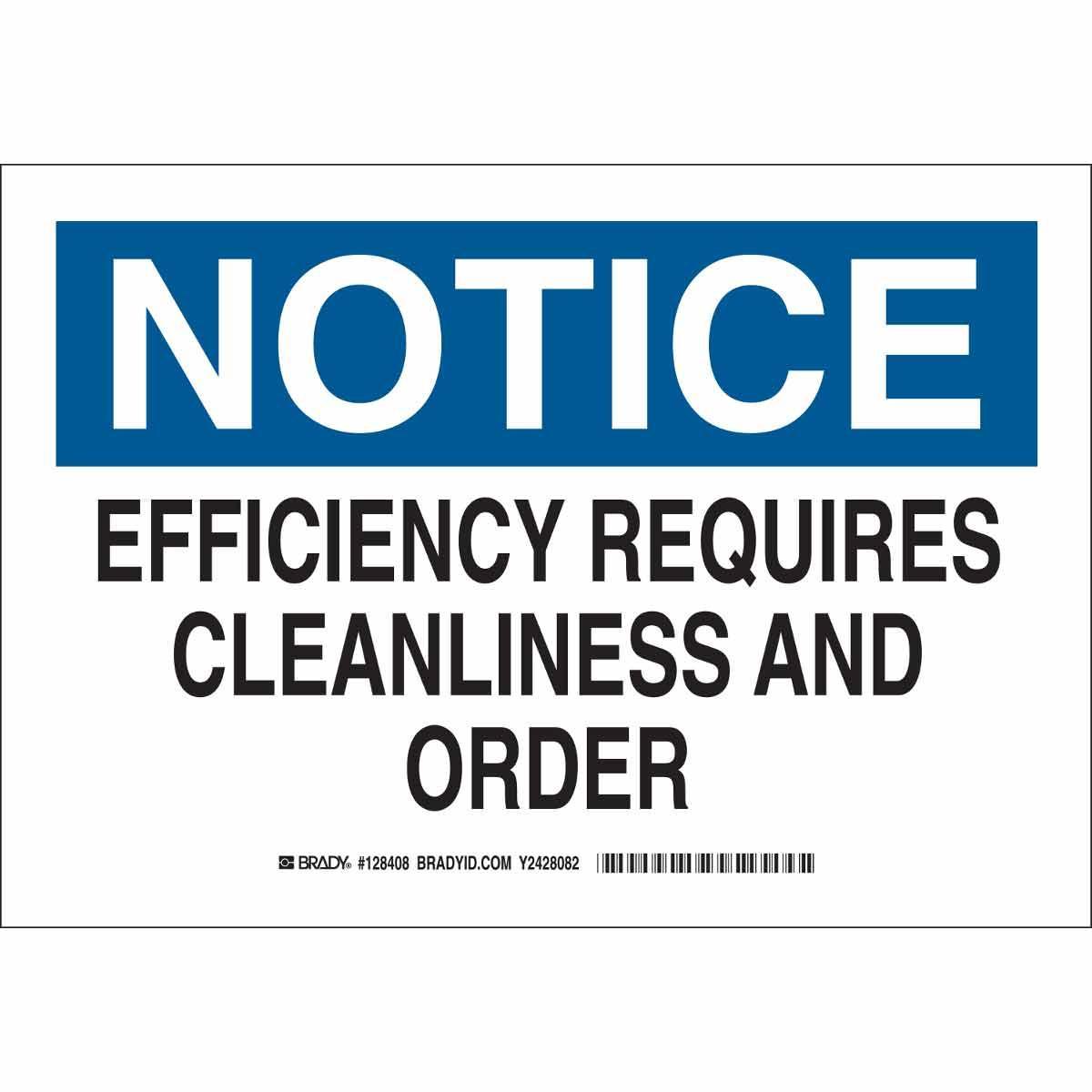 Brady® 128408 Accident Prevention Signs