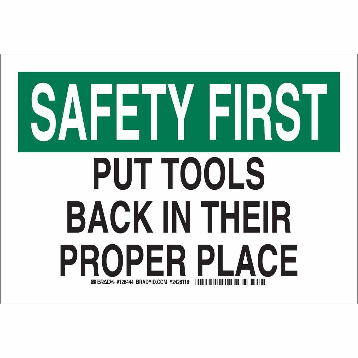 Brady® 128446 Accident Prevention Signs