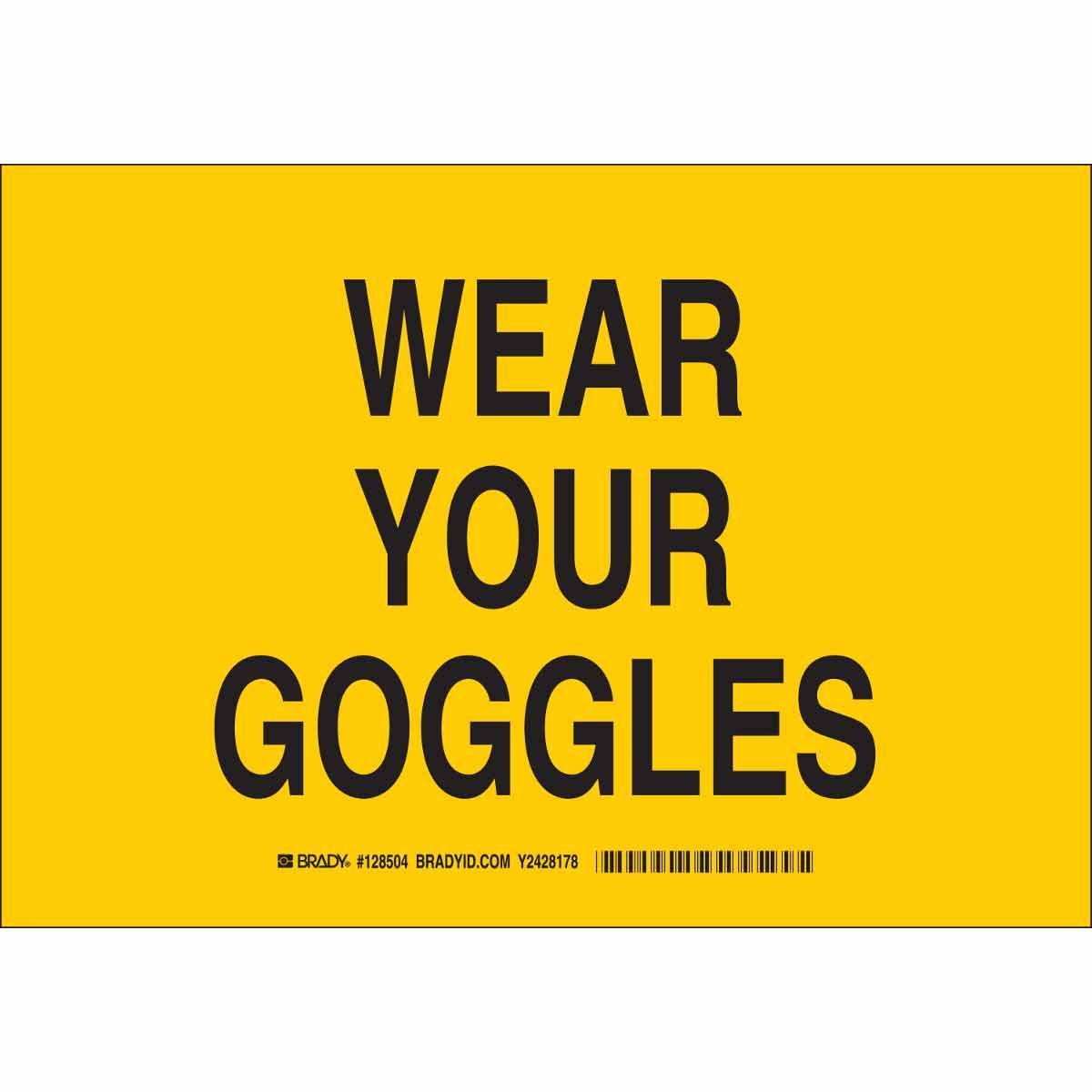 Brady® 128507 Accident Prevention Signs