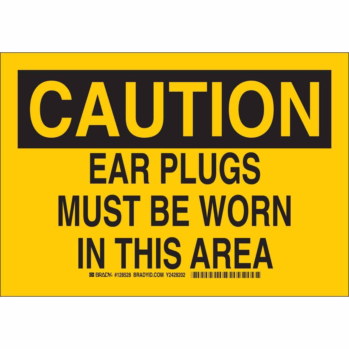 Brady® 128531 Accident Prevention Signs