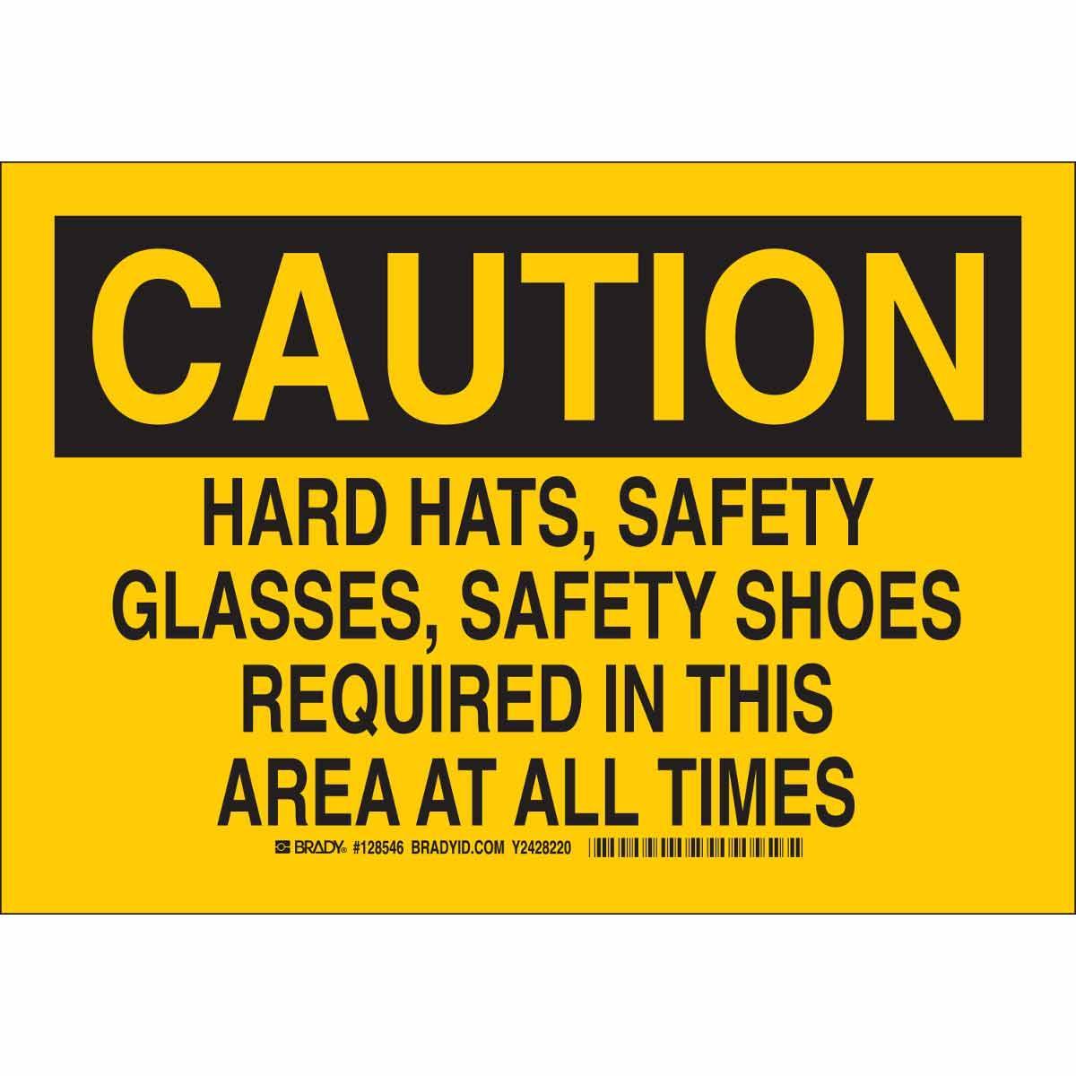 Brady® 128548 Accident Prevention Signs