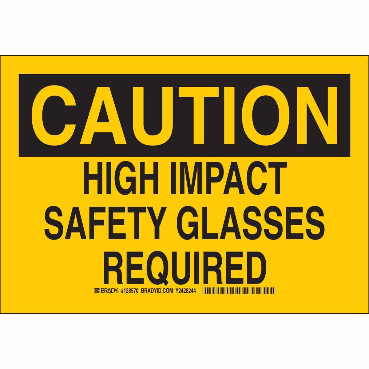 Brady® 128568 Accident Prevention Signs