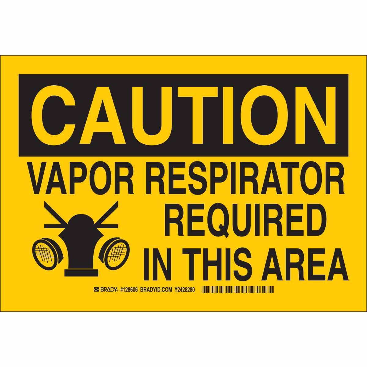 Brady® 128609 Accident Prevention Signs