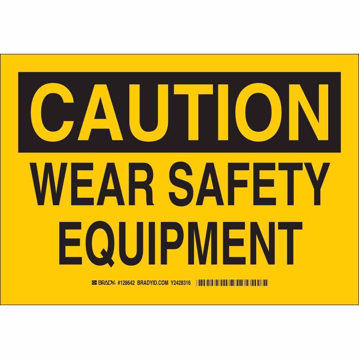 Brady® 128640 Accident Prevention Signs