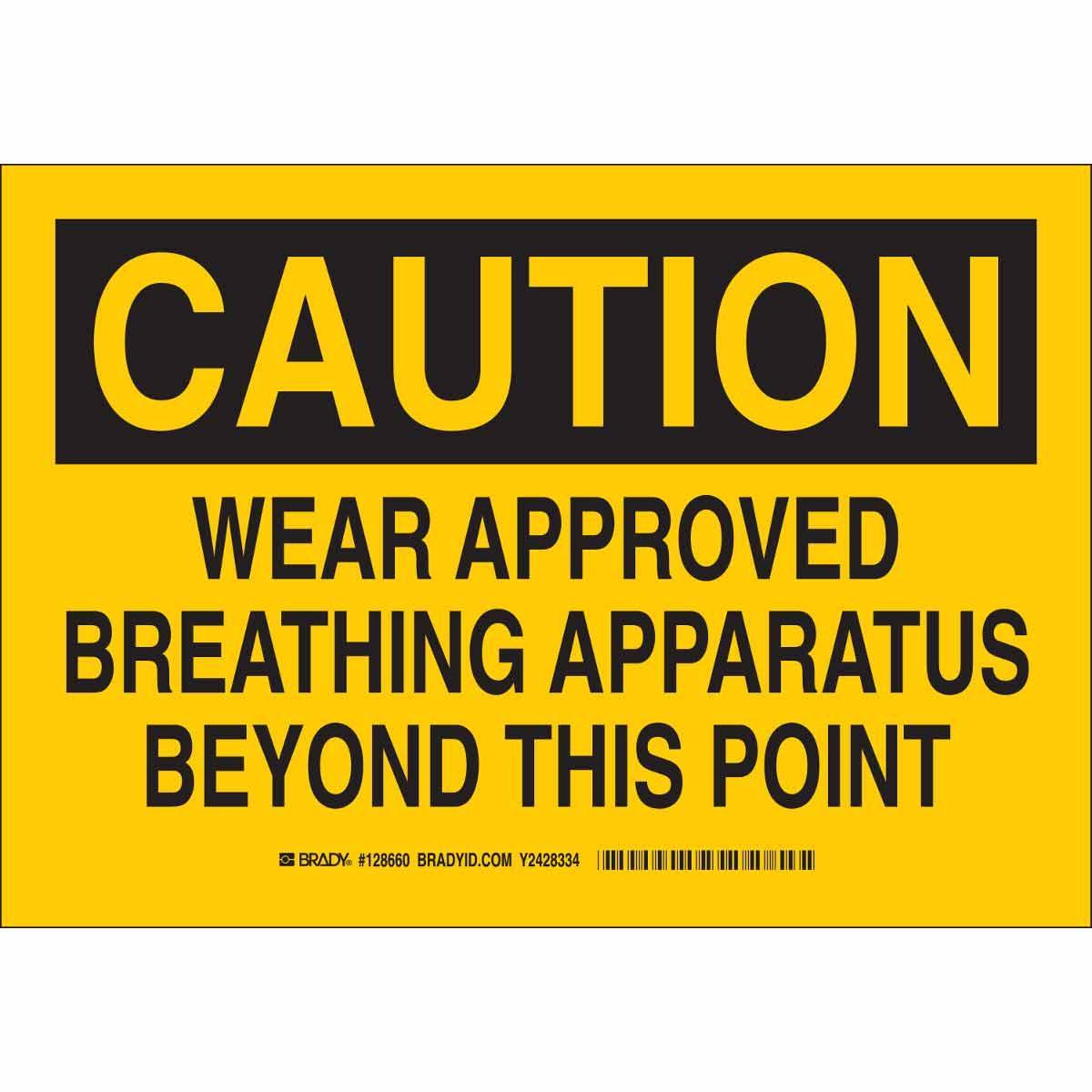 Brady® 128661 Accident Prevention Signs