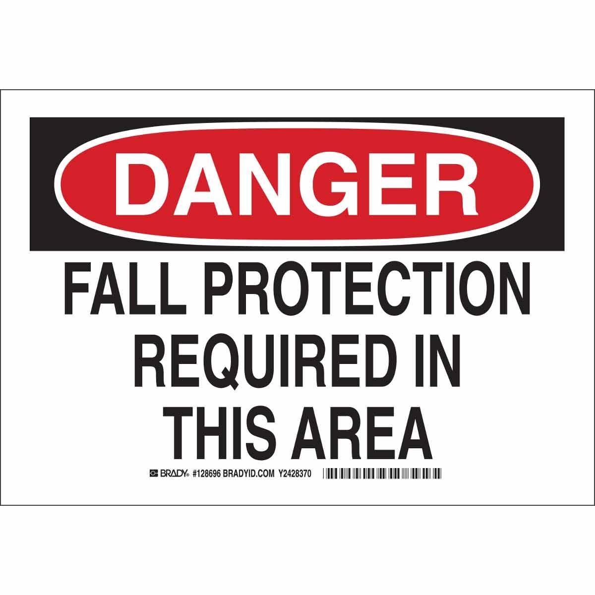 Brady® 128698 Accident Prevention Signs