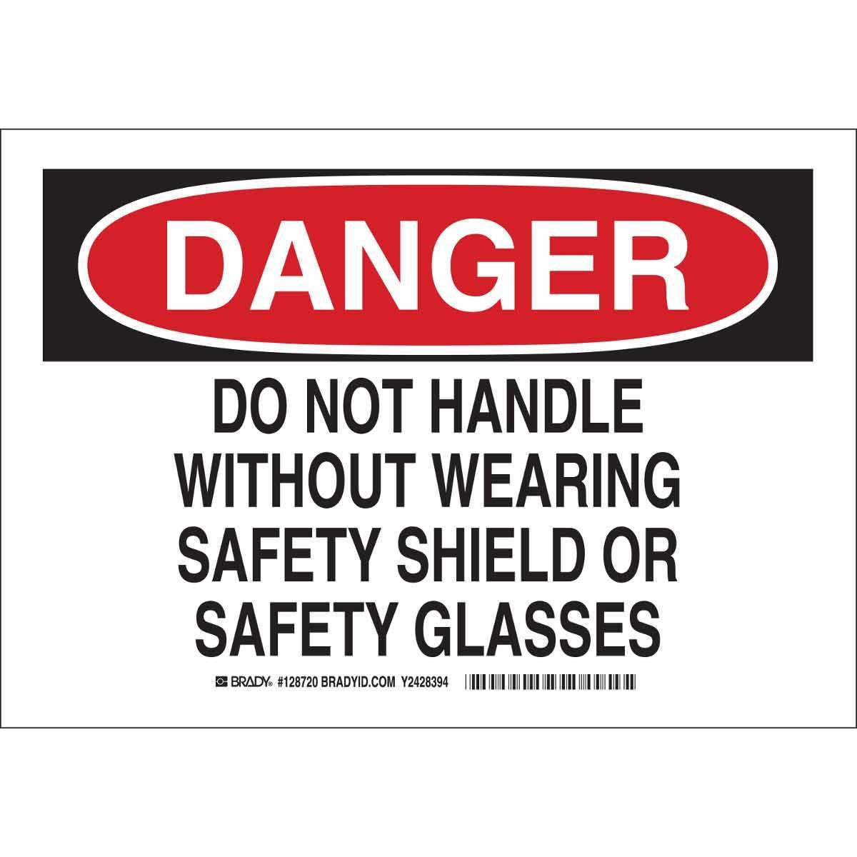 Brady® 128721 Accident Prevention Signs