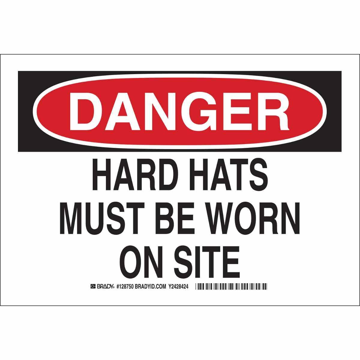 Brady® 128748 Accident Prevention Signs