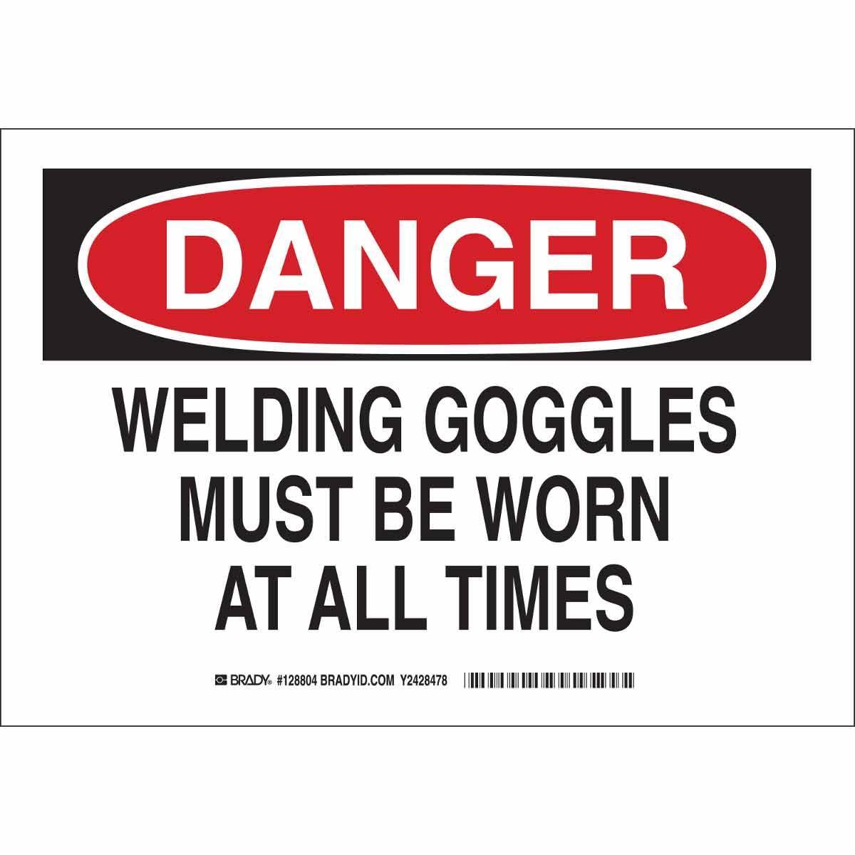Brady® 128803 Accident Prevention Signs