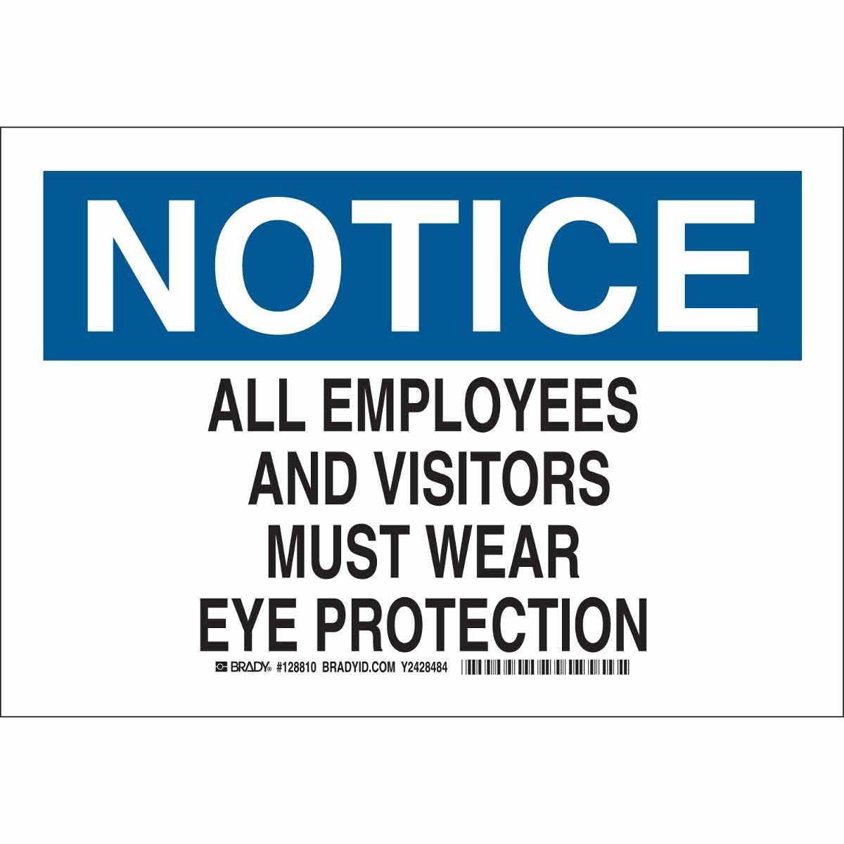 Brady® 128808 Accident Prevention Signs