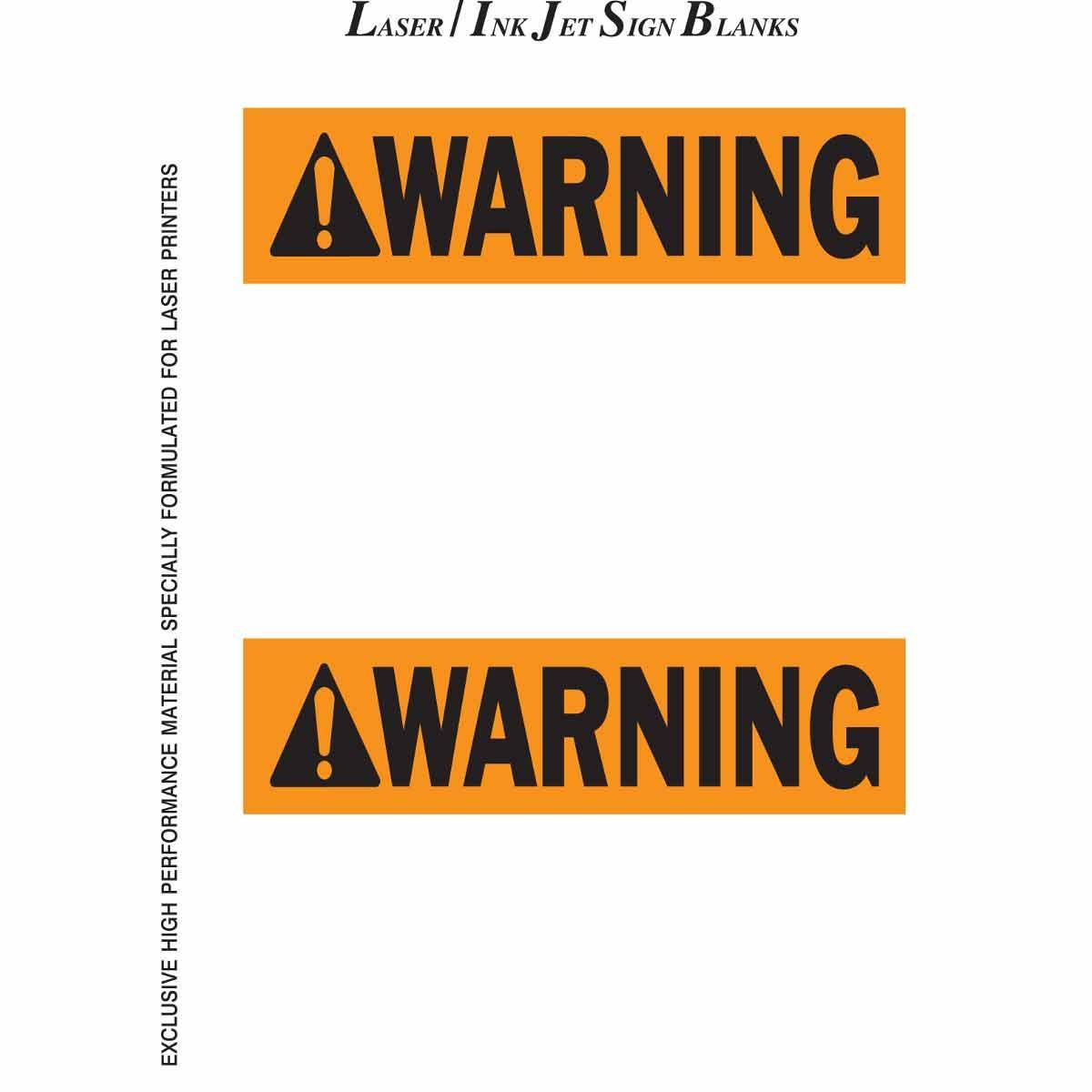 Brady® 12882 Blank Signs & Preprinted Headers
