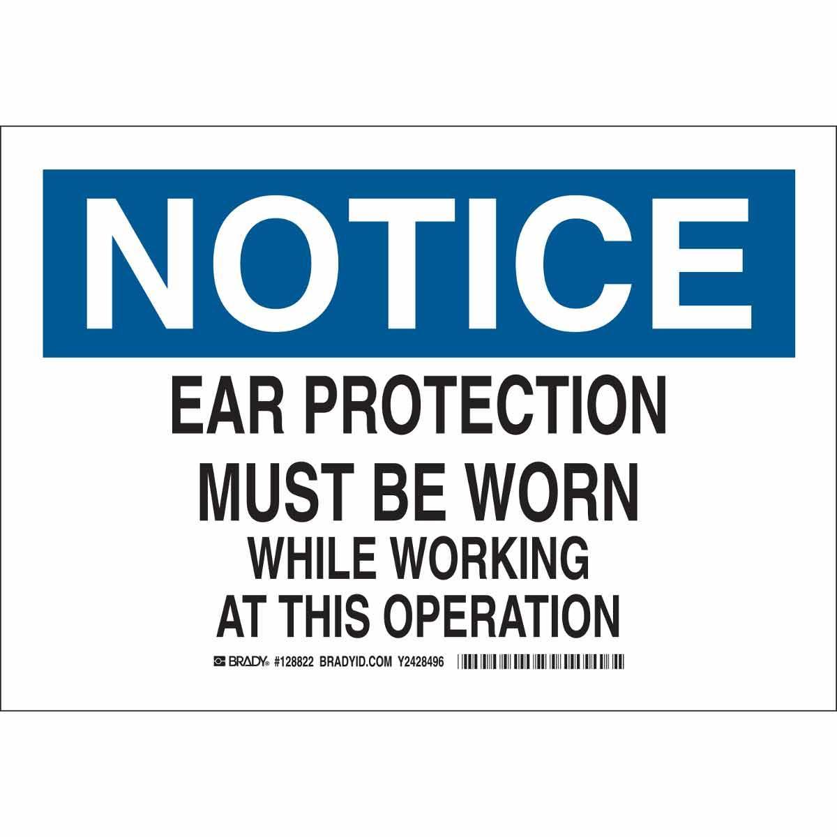 Brady® 128820 Accident Prevention Signs