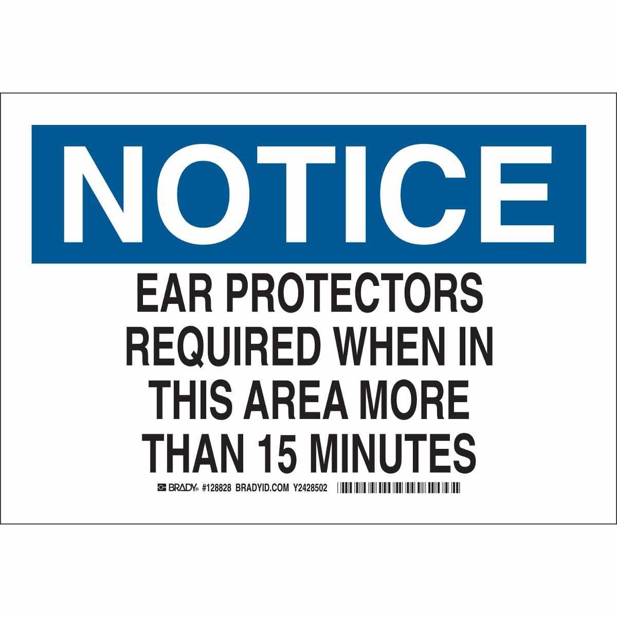 Brady® 128830 Accident Prevention Signs