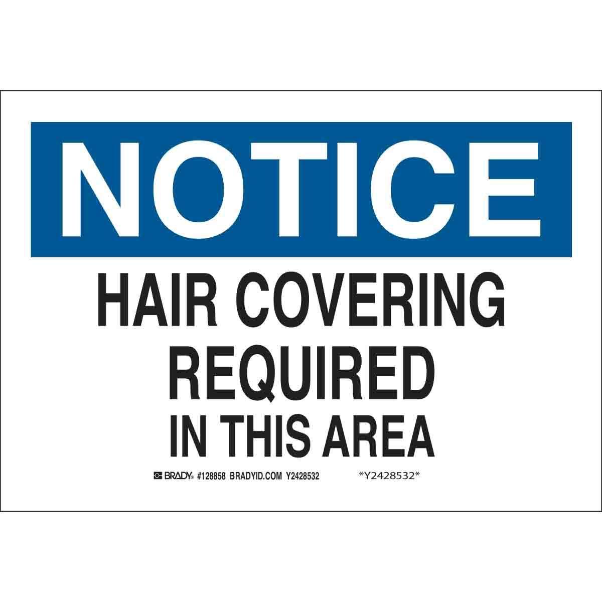Brady® 128859 Accident Prevention Signs