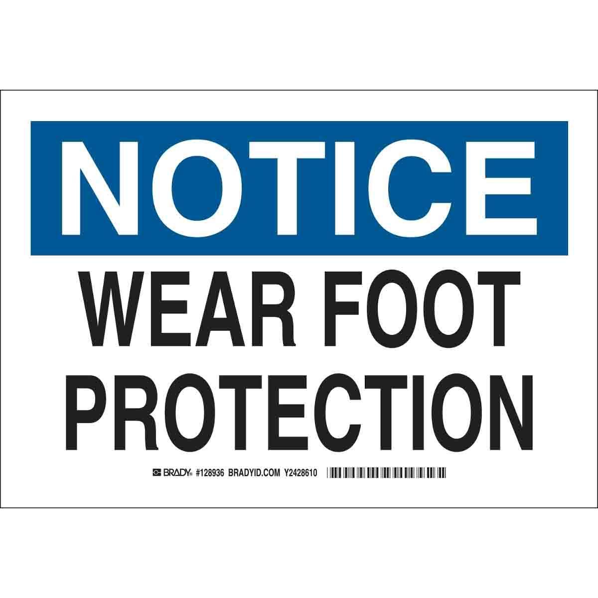 Brady® 128934 Accident Prevention Signs