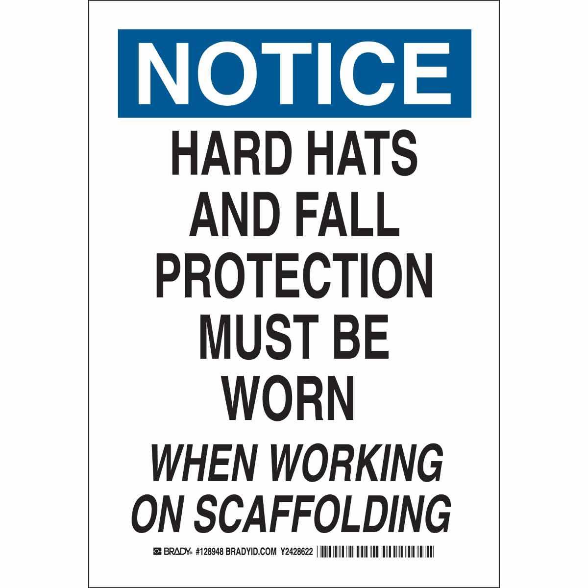 Brady® 128951 Accident Prevention Signs