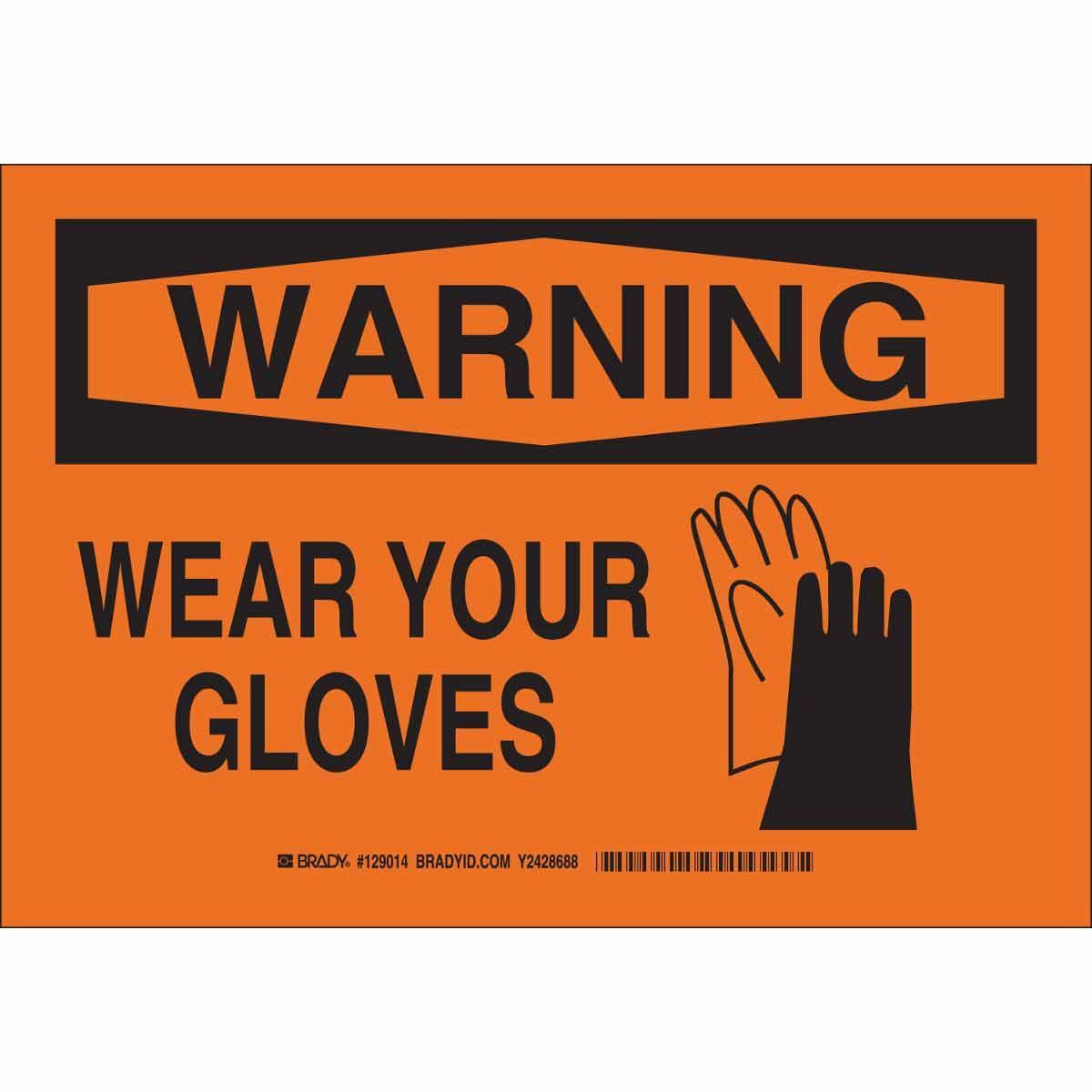 Brady® 129015 Accident Prevention Signs